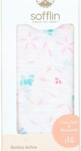 Sofflin Muslin Swaddle XL - Petal Dance (1pc) ผ้าอ้อมมัสลินใยไผ่อเนกประสงค์