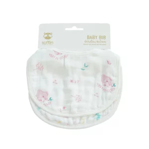 Sofflin Baby Bib - Jumbo Dance (2pcs) ผ้ากันเปื้อน /ผ้าซับน้ำลาย แพ็ค 2 ผืน