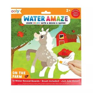 Water Amaze Water Reveal Boards - On The Farm - แผ่นภาพระบายสีด้วยน้ำเปล่า(ภายในฟาร์ม)