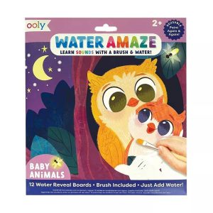 Water Amaze Water Reveal Boards - Baby Animals - แผ่นภาพระบายสีด้วยน้ำเปล่า(ลูกสตว์)