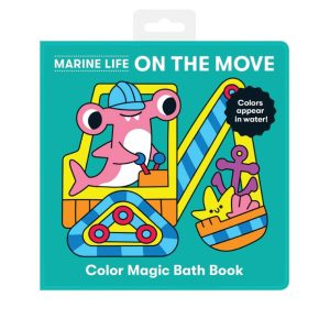 Color Magic Bath Book - Marine Life On The Move (จิ๊กซอว์ต่อหาง)