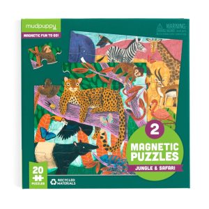 Magnetic Puzzles - Jungle & Safari (จิ๊กซอว์แม่เหล็ก ลาย Jungle & Safari)