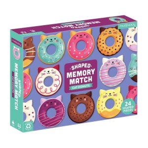 Shaped Memory Match - Cat Donuts (เกมจับคู่ภาพ ลายโดนัท)