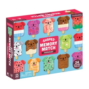Shaped Memory Match - Pupsicles (เกมจับคู่ภาพ ลายไอศครีมแท่ง)