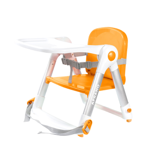 Rocking Kids เก้าอี้ทานข้าวพกพา APRAMO รุ่น FLIPPA Tangerine